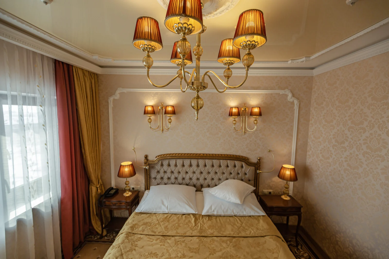A room in Taiga’s official photography, 35 Mira Street. Confirm the room category and view when booking.