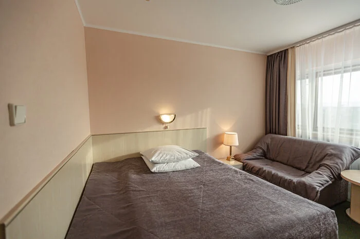 Taiga rooms vary in layout and décor. An official hotel photograph with no stated capture date.